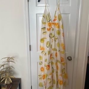 Citrus Printed Dress 🍊🍋